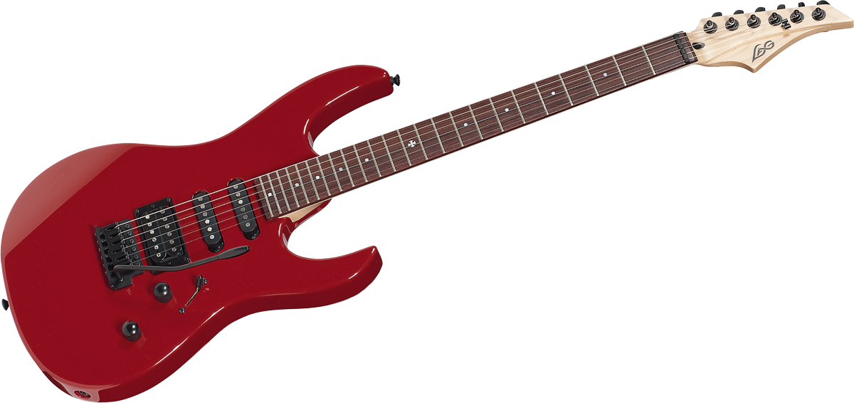 Foto Lag Arkane A66 Dark Red Guitarra Electrica