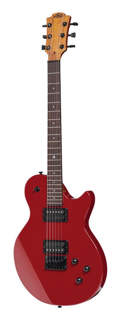 Foto Lag I66Drd Guitarra Electrica Imperator 66 Rojo Oscuro