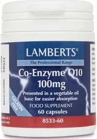 Foto Lamberts Co-Enzima Q10 100mg 60 cápsulas