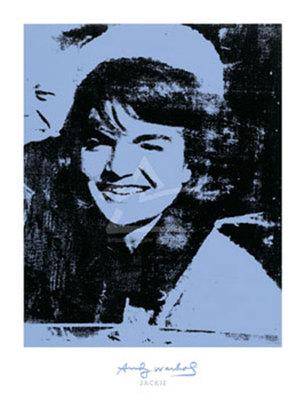 Foto Lamina Jackie, 1964 (azul)  70x70 Cms De Andy Warhol Laminas Posters W942