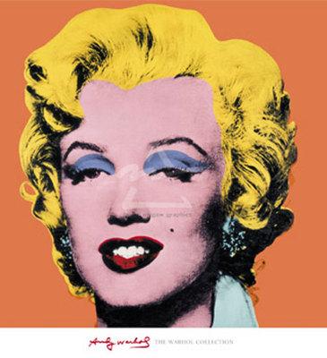 Foto Lamina Marilyn Monroe Naranja, 1964 65x71cms De Andy Warhol Laminas Posters W922