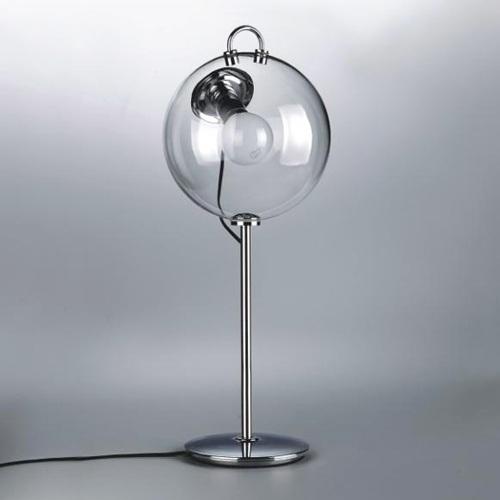 Foto Lampara de sobremesa Globo cristal