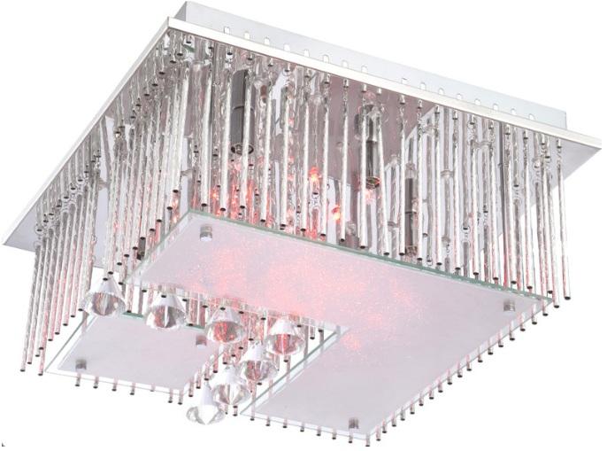 Foto LAMPARA PLAFON CRISTAL LED MANDO