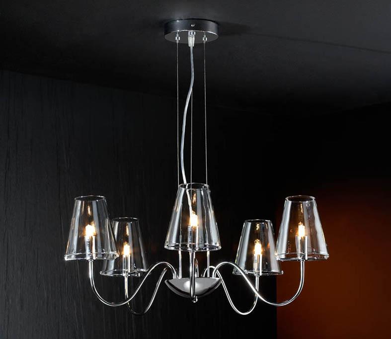 Foto Lamparas Modernas : Colección SILBA 5 Luces