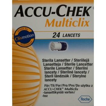 Foto Lancetas glucometro accu check multiclix 24uds
