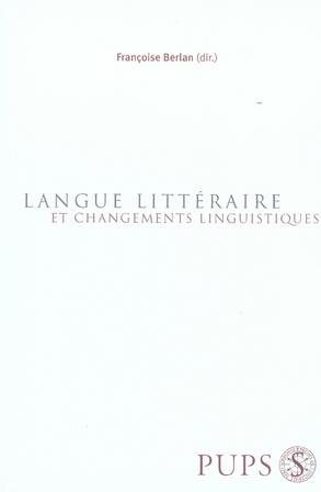 Foto Langue littéraire et changements linguistiques