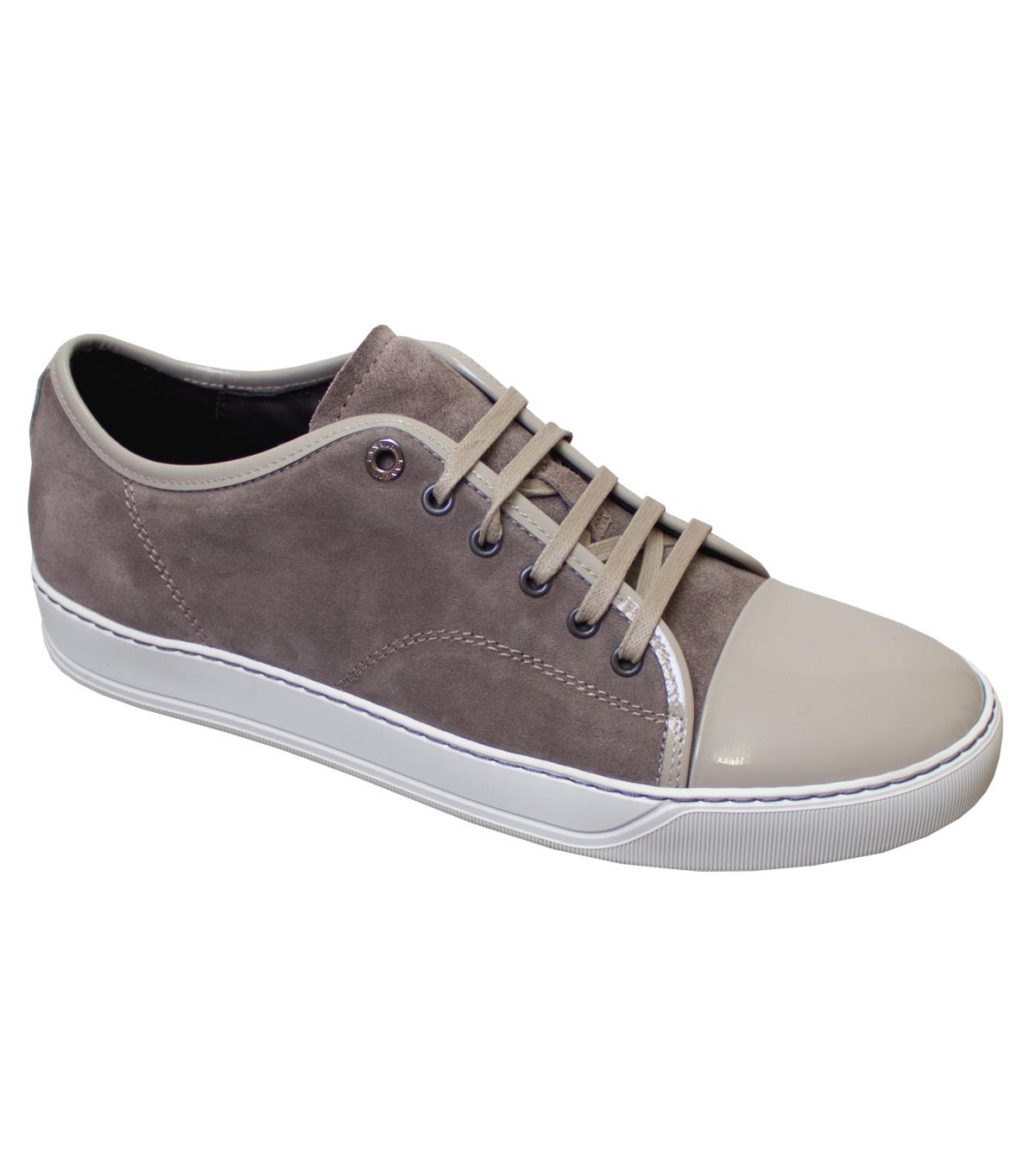 Foto Lanvin Beige Suede Trainer-UK 8