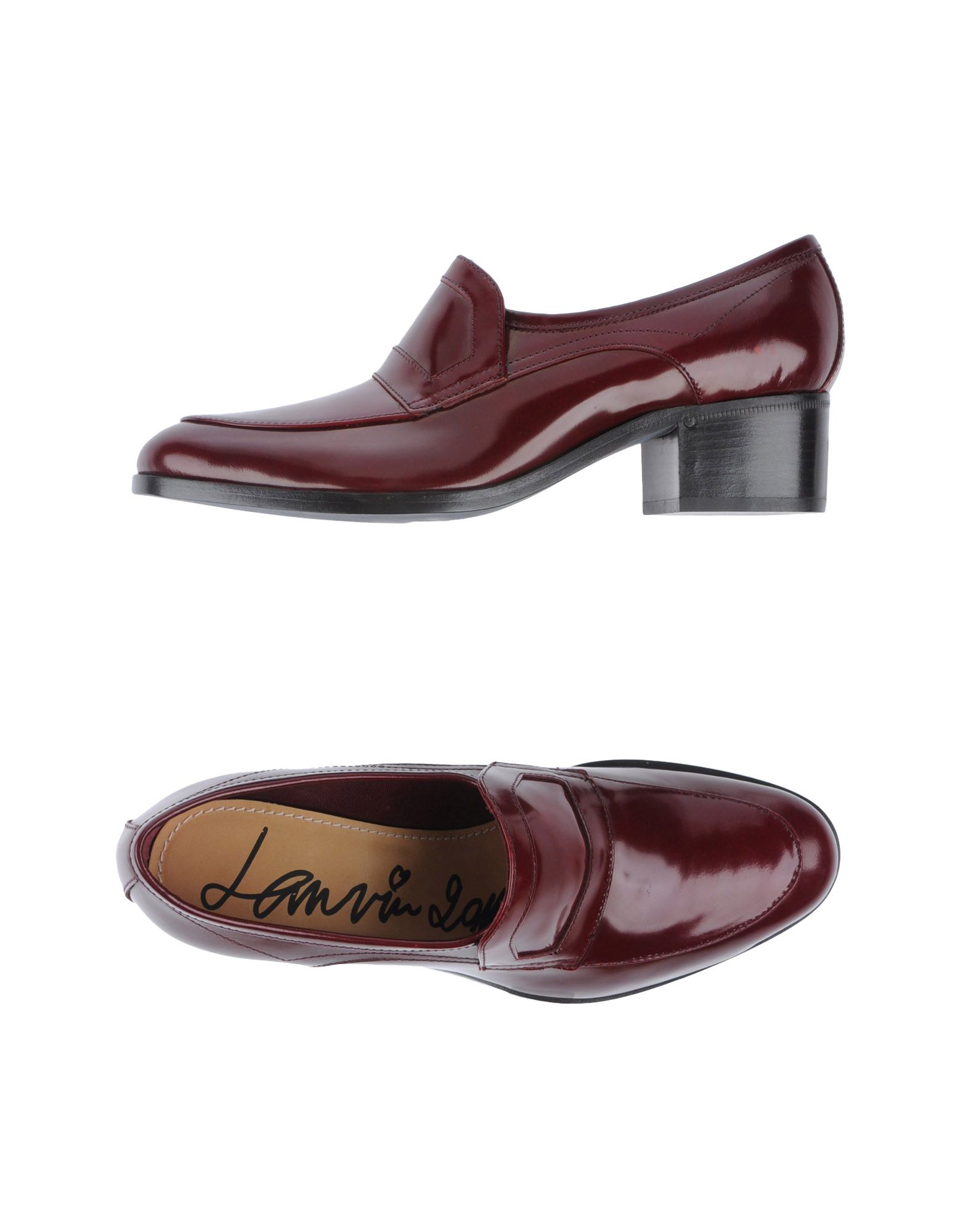 Foto lanvin mocasines de tacón
