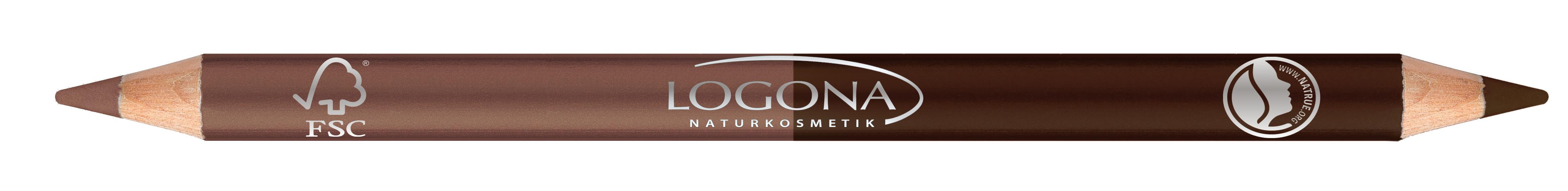 Foto Lapiz Duo Ojos Coffee Logona, 1.38g