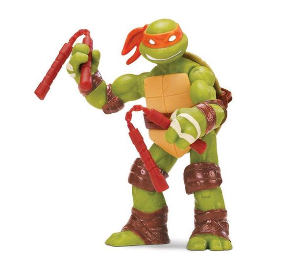 Foto Las Tortugas Ninja - Michelangelo - Figura articulada de 12 cm con ac