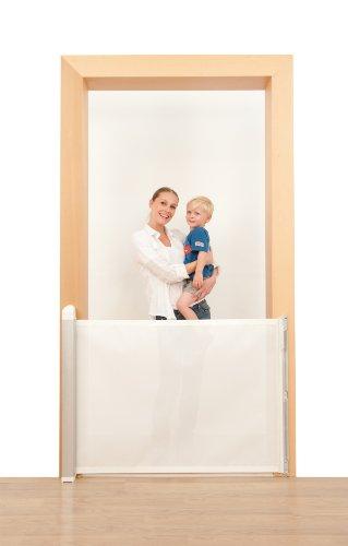 Foto Lascal 12504 KiddyGuard Avant - Barrera enrollable de seguridad para puertas y escaleras (120 cm), color blanco