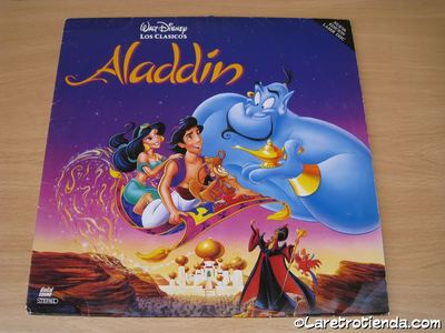 Foto Laser Disc - Aladdin [walt Disney Los Clásicos - Version Española]