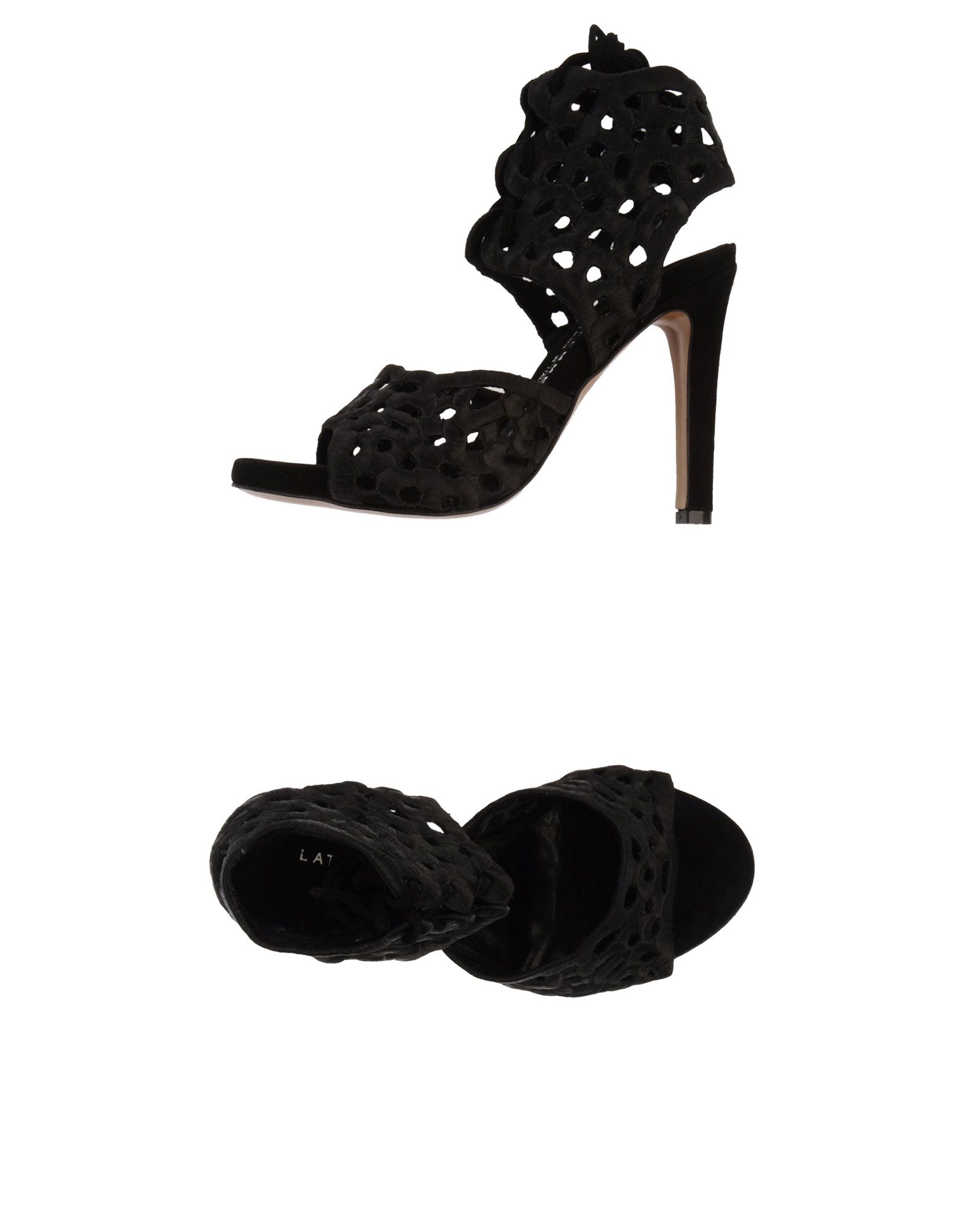 Foto Latitude Femme Sandalias De TacóN Mujer Negro