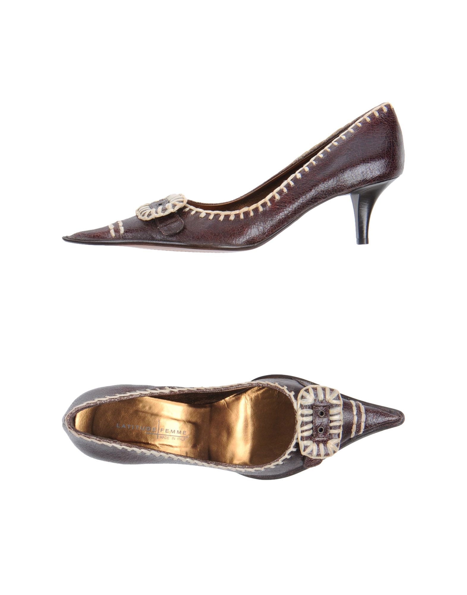 Foto Latitude Femme Zapatos De SalóN Mujer Cacao