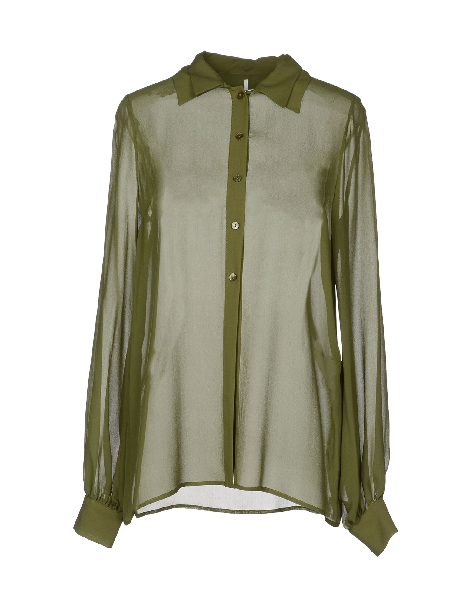 Foto Laviniaturra Camisas De Manga Larga Mujer Verde militar