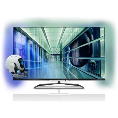 Foto Lcd Led 55 Philips 55pfl7008k12 3d Pasivo S.satel
