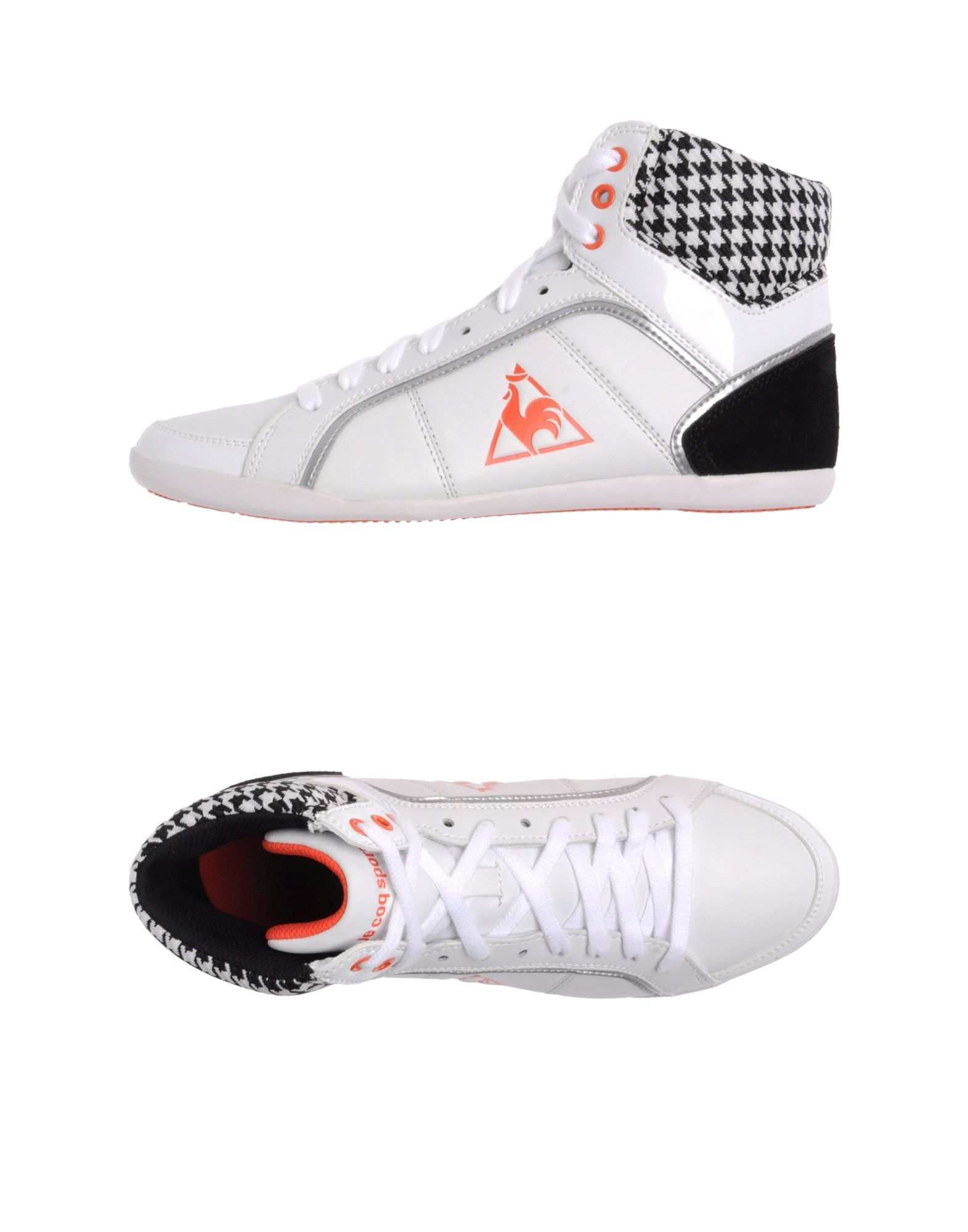 Foto Le Coq Sportif Sneakers Altas Mujer Blanco