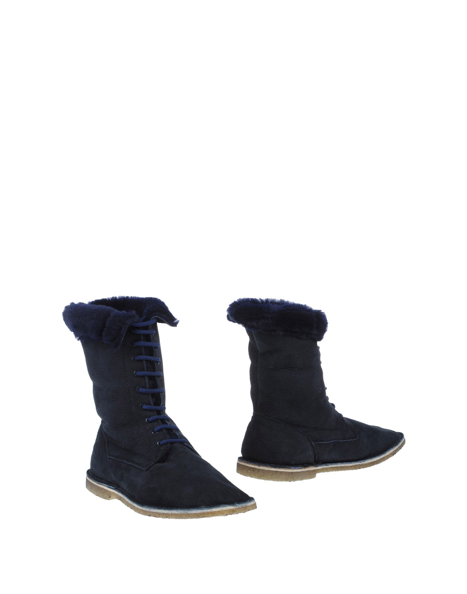 Foto Le Crown Botines De CañA Alta Mujer Azul oscuro