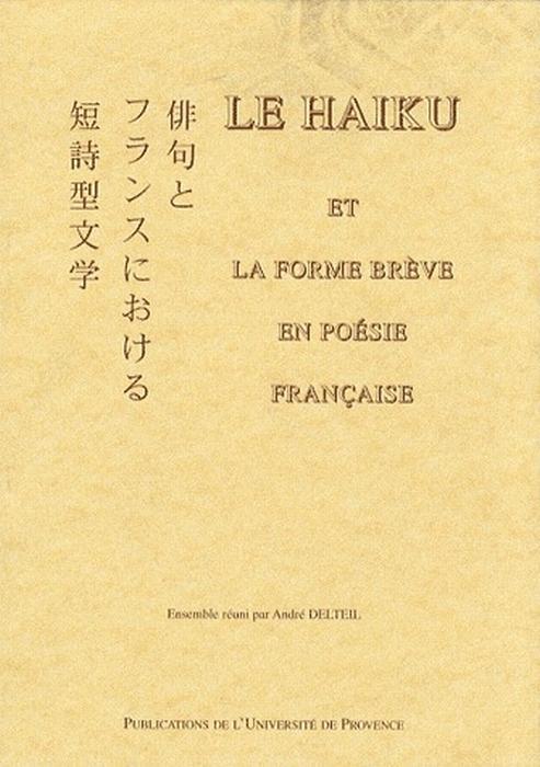 Foto Le haiku et la forme brève en poésie française