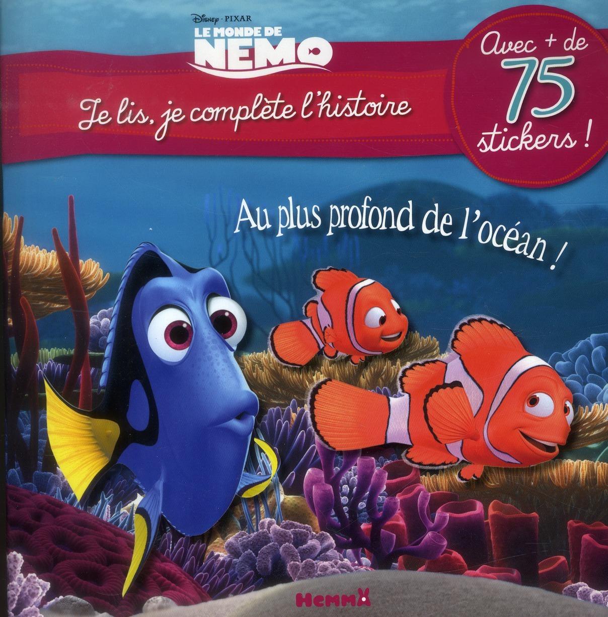 Foto Le monde de Nemo, je lis je complète l'histoire