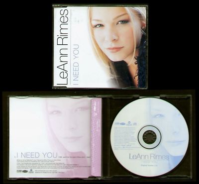 Foto Leann Rimes - I Need You - Cd Single 2001 - 1 Track