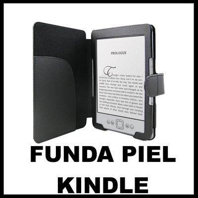 Foto Leather Case Cover Amazon Kindle 4 - No Touch - Black Colour 6