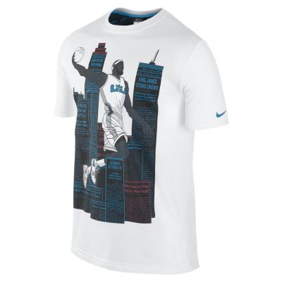 Foto LeBron Dri-FIT Darko Camiseta - Hombre - Blanco - XXL