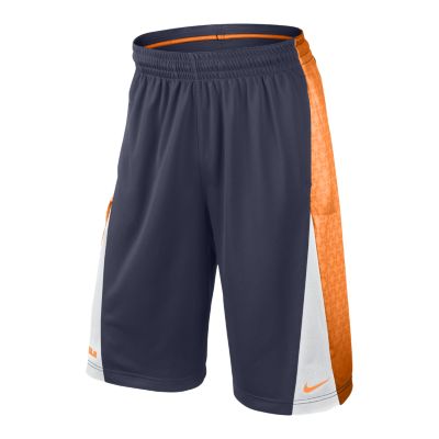 Foto LeBron Half Print Pantalón corto de baloncesto - Hombre - Azul/Naranja - L