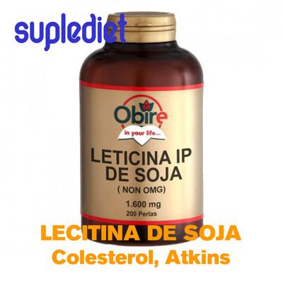 Foto Lecitina De Soja  1200mg  200 Cap - Colesterol Dieta Dukan