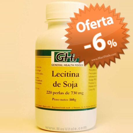 Foto Lecitina de soja 730 mg 220 perlas - ghf