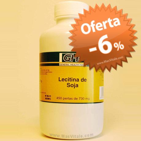 Foto Lecitina de soja 730 mg 450 perlas - ghf