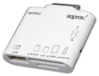 Foto Lector Memory Card Approx approx appcripv2 lector [APPCRIPV2] [843509
