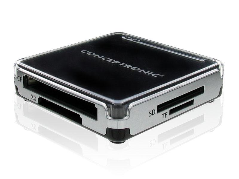 Foto Lector Memory Card Conceptronic lector externo all in one usb 2.0 con
