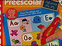 Foto Lectron. Lápiz preescolar. Conecta cada pregunta con su respuesta. Ref