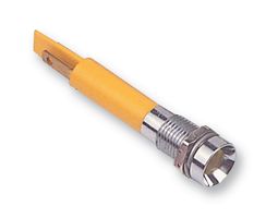 Foto led indicator, 110v, yellow; 19500132