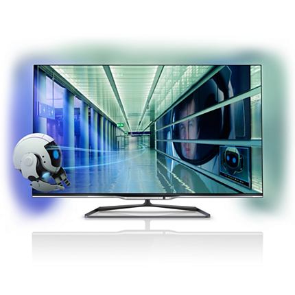 Foto LED Philips 47 pulgadas 47PFL7008K
