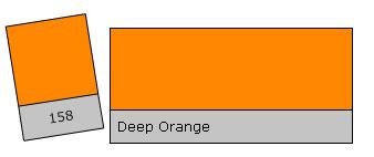 Foto Lee Filter Roll 158 Deep Orange