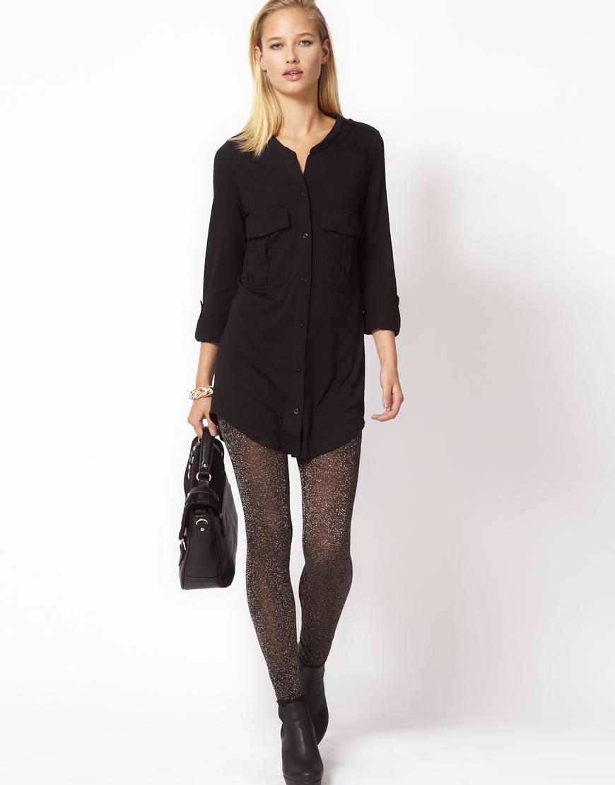 Foto Leggings metalizados de By Zoe Negro