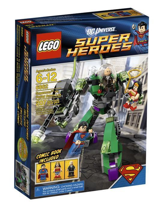 Foto LEGO 6862 Superman contra la Armadura de Lex Luthor