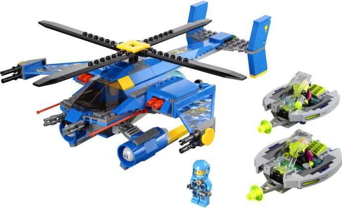Foto LEGO Alien Conquest 7067 Jet-Copter Encounter
