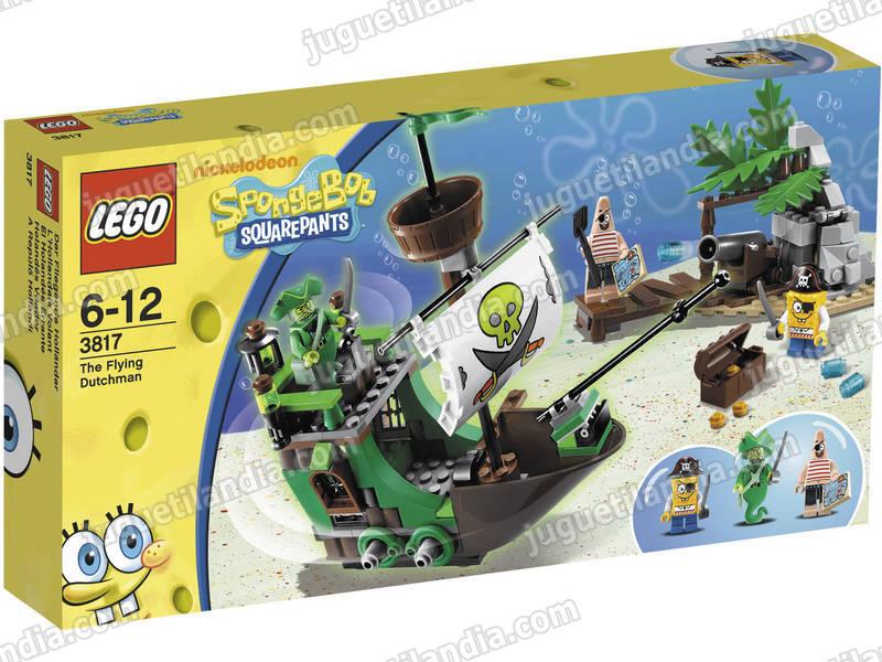 Foto Lego bob esponja el holandés errante