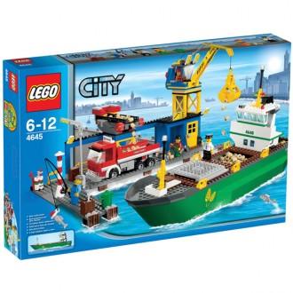 Foto Lego City puerto comercial