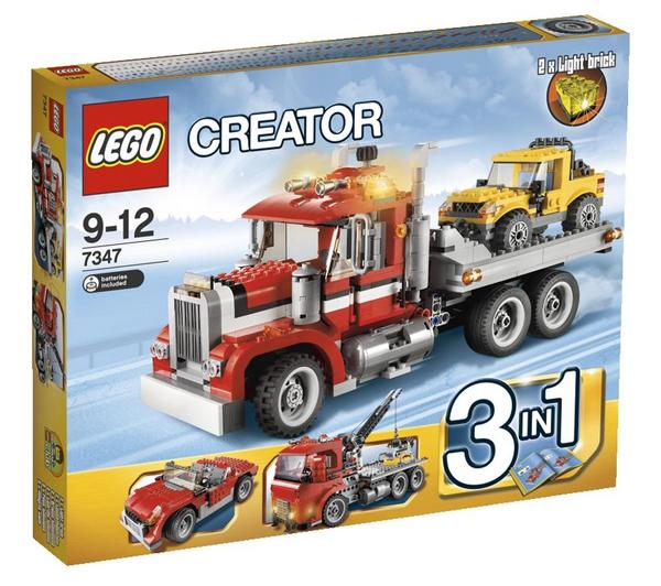 Foto Lego Creator - Camión con remolque - 7347 + Creator - Casa de Campo