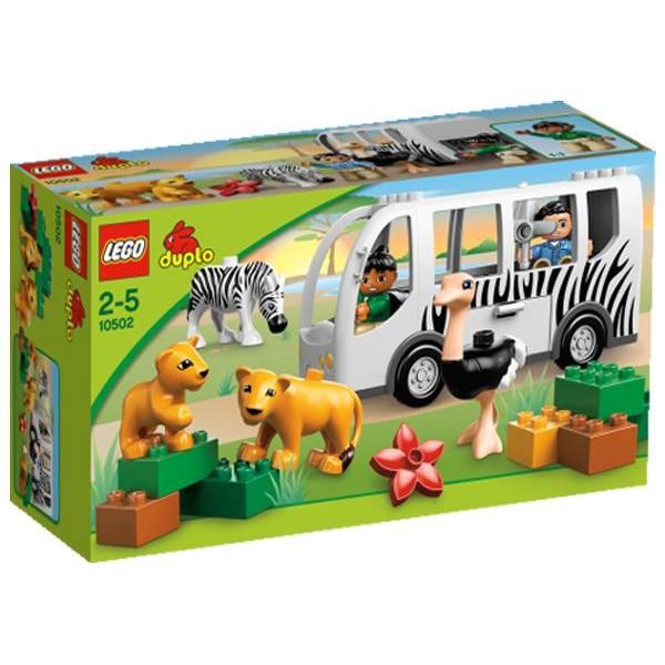 Foto Lego duplo - el bus del zoo - 10502 + bricks - mi primer zoo - 6136