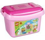 Foto Lego Duplo Caja Ladrillos Rosa