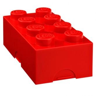 Foto Lego Fiambrera para el almuerzo de color rojo