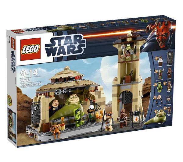Foto Lego lego star wars - jabba's palace - 9516 + star wars - jedi starfig