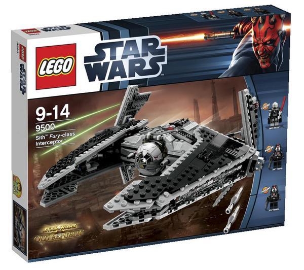 Foto Lego lego star wars - sith fury-class interceptor - 9500 + stars wars