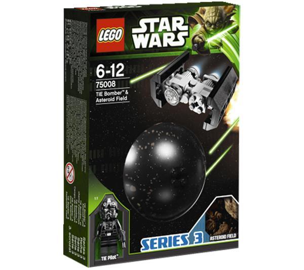 Foto Lego Star Wars - TIE Bomber y el campo de asteroides - 75008