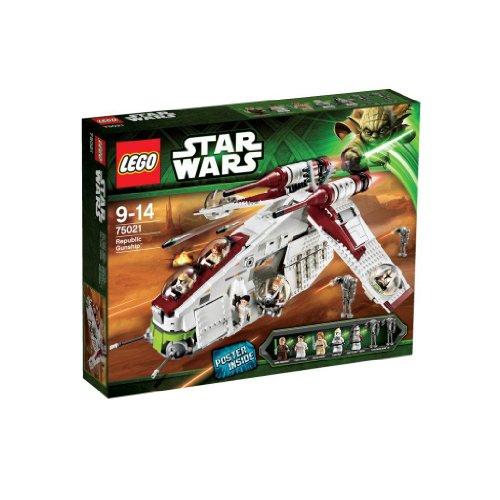 Foto LEGO Star Wars 75021 - Republic Gunship, juego de construcción